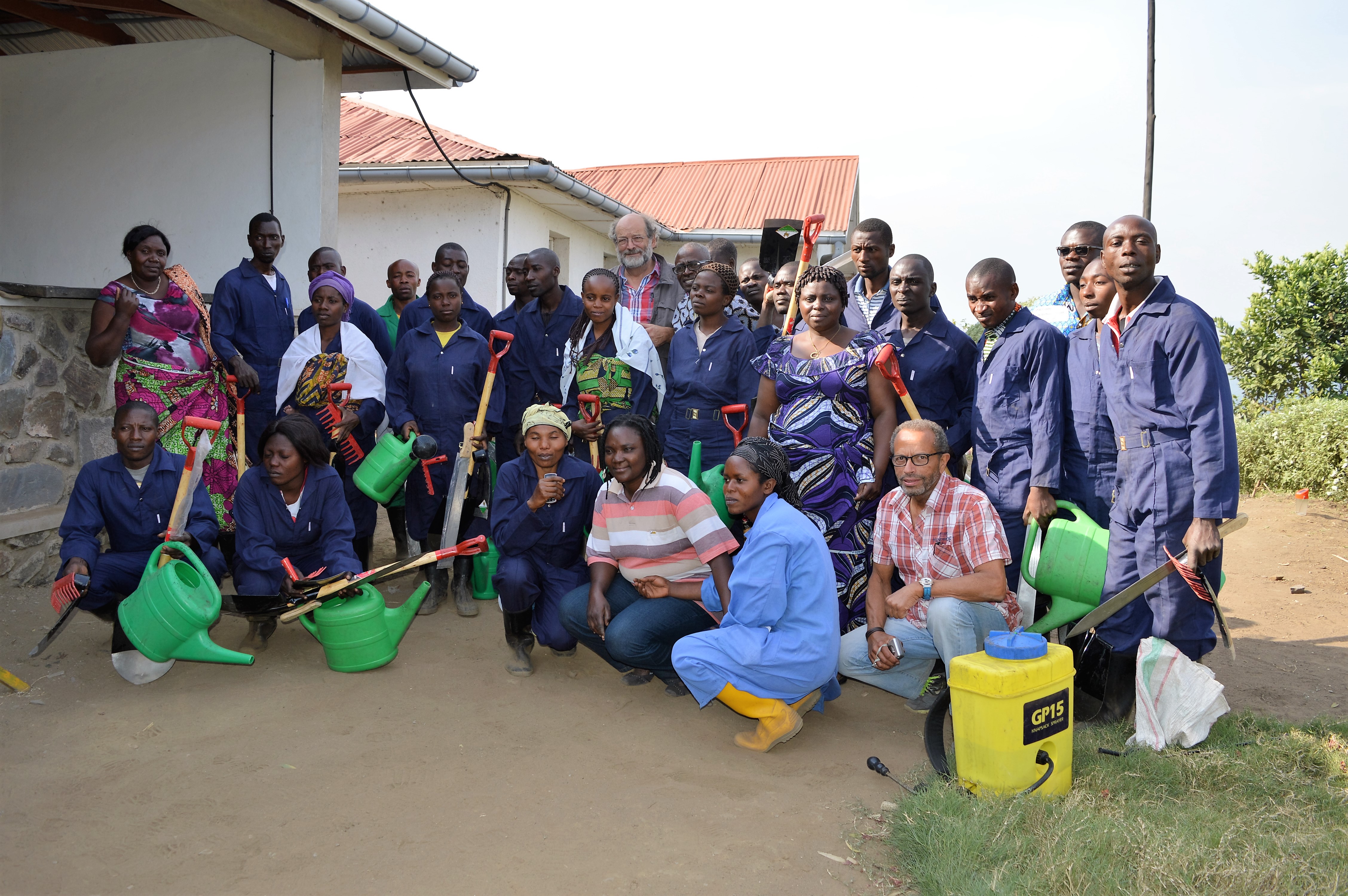 Kivu FEAGE Formation de jeunes aux méthodes de l'agroécologie