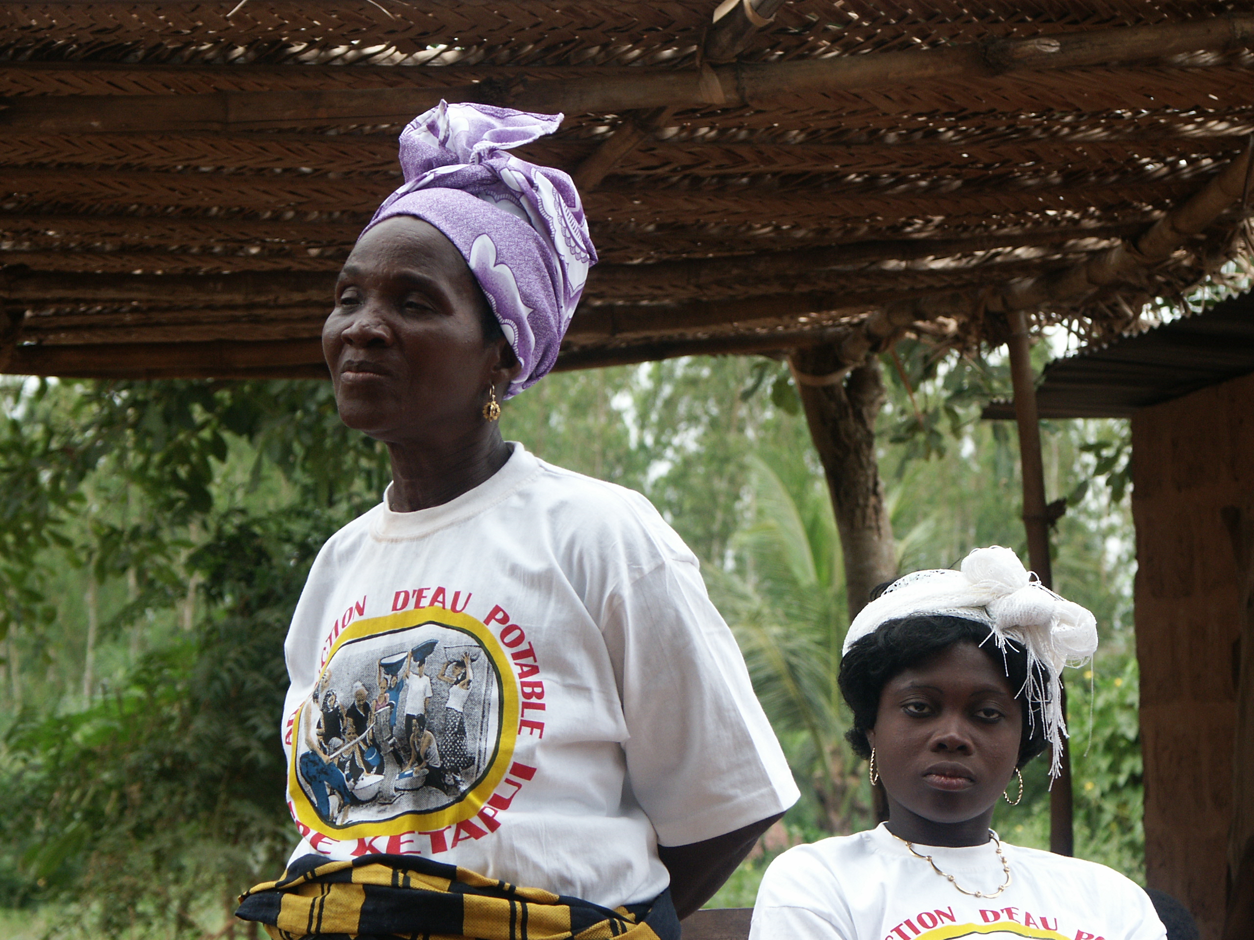 Togo Sichem, le comité de l'eau du village de Kétapui